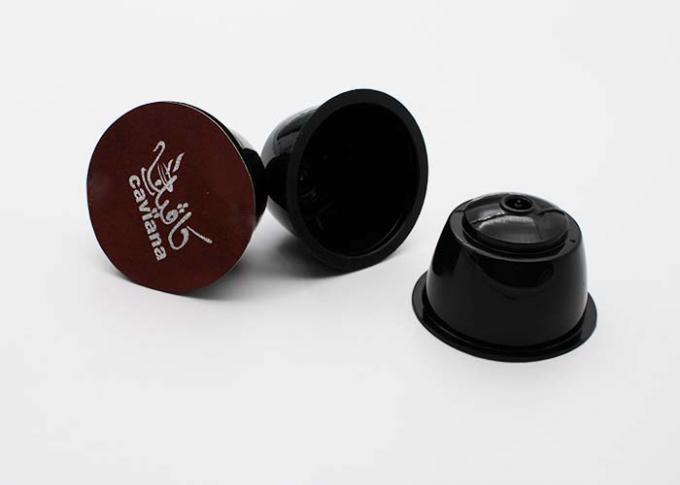 Fillable e cápsulas descartáveis seladas da vagem do café nos PP materiais com filtragem