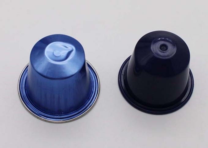 A receita colorida encerra cápsulas compatíveis do chá de Nespresso do café com altura 27.5mm