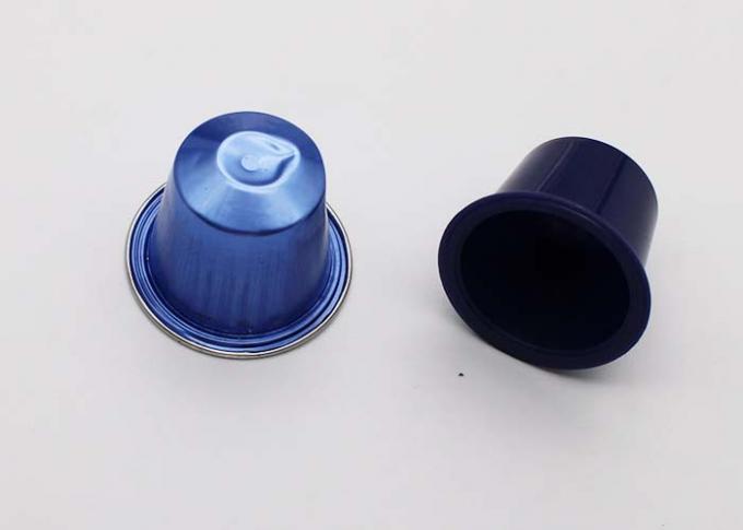A receita colorida encerra cápsulas compatíveis do chá de Nespresso do café com altura 27.5mm