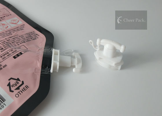 Tampão do bico da torção da cor de Pearl White para o malote facial da máscara, diâmetro interno de 5mm