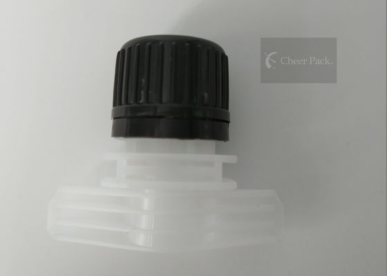 Tampão plástico do bico do HDPE exterior do diâmetro 18mm para o empacotamento líquido de Doypack
