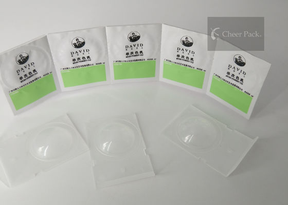 Recipientes plásticos pequenos de produto comestível para a único solução dos vidros