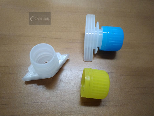 Materiais profissionais coloridos do PE do tampão do bico da torção com diâmetro interno de 16 milímetros