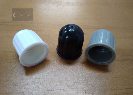 A cor branca do tampão plástico exterior do bico do diâmetro 14mm para levanta-se o malote, não - tóxico