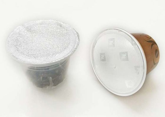 Vagens reusáveis recarregávéis do café de Semitraparent com espessura 1.2mm