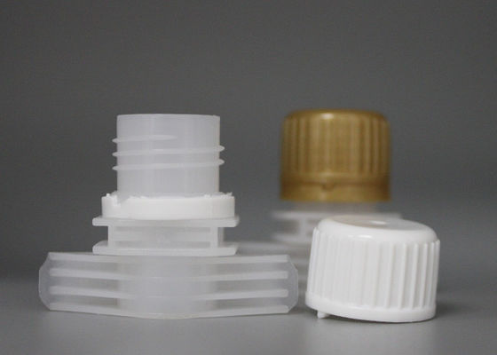 Os tampões plásticos claros do bocal da sução do bico com dobro abrem o diâmetro interno de 16mm