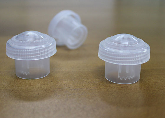 Tipo plástico capacidade imediata dos tampões da imprensa/copos da embalagem do pó do sorvete 4 gramas
