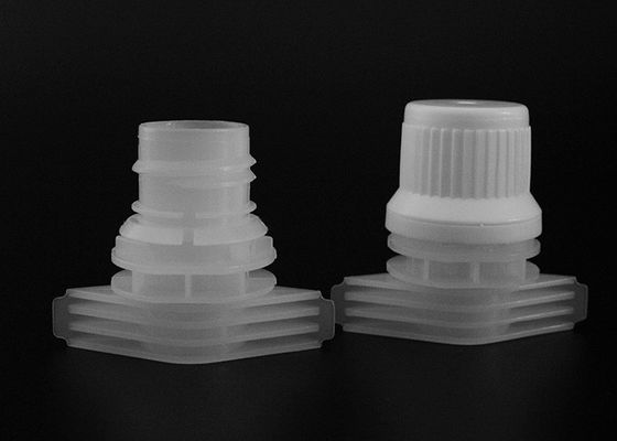 O plástico do PE dos PP do plastificante do diâmetro 15mm não derrama tampões do bico para o malote do comida para bebê