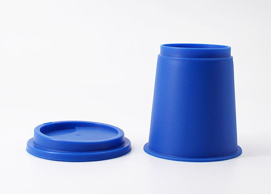 recipientes plásticos pequenos da altura de 45.5mm para o pacote do pó da bebida