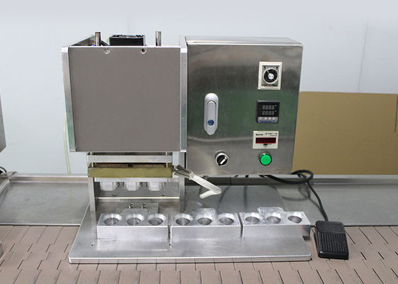 Máquina quente plástica da imprensa do filme 900w da selagem do recipiente dos Pp