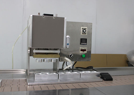 Máquina quente plástica da imprensa do filme 900w da selagem do recipiente dos Pp