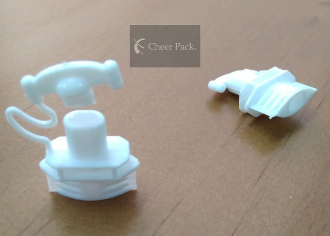 Reciclando o bico plástico da garrafa tampe 8*6mm para a capacidade pequena Doypack