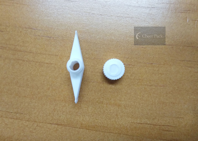 Tampão do bico da torção do PE do pequeno diâmetro 4mm/tampão plástico do bico da garrafa