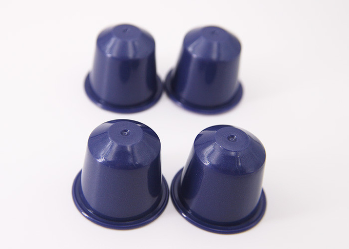 Cápsula vazia do café instantâneo que empacota para o azul de Lavazza do café