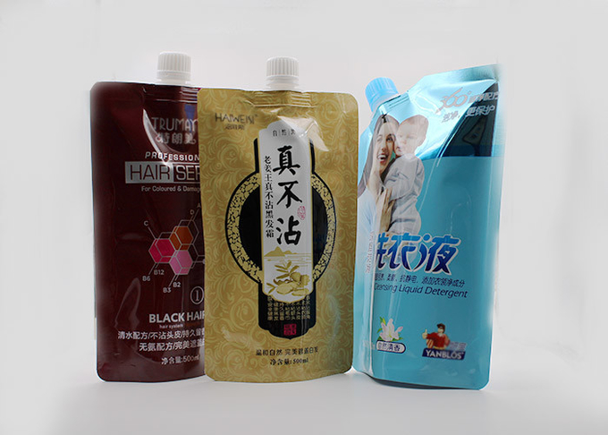 200ml ao bico 1KG líquido ensaca/malote da água com cor dos tampões CMYK do bico