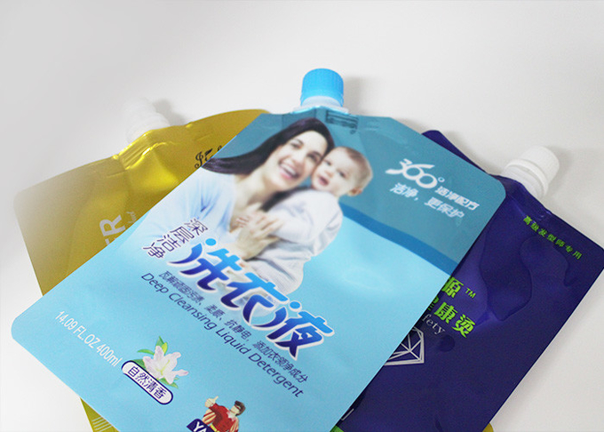 200ml ao bico 1KG líquido ensaca/malote da água com cor dos tampões CMYK do bico