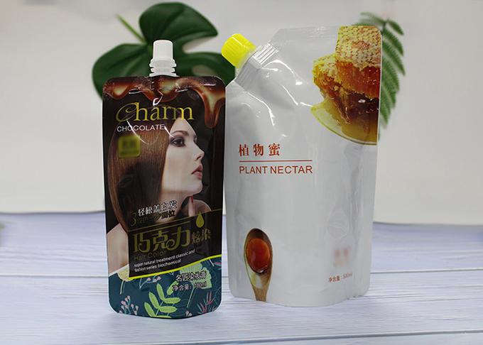 O saco plástico reusável do malote do bico para o comida para bebê/líquido BPA livra a impressão do Gravure
