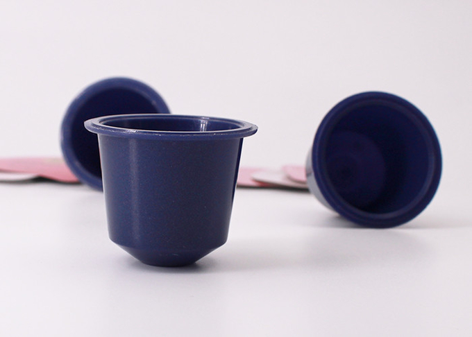 Mini cápsulas recarregávéis vazias de Nespresso do recipiente plástico para o café à terra