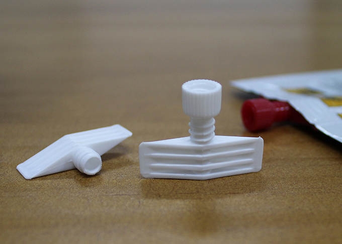 do bico cosmético da parte superior do tampão do bico da torção do HDPE do diâmetro de 4.5mm cor feita sob encomenda integral