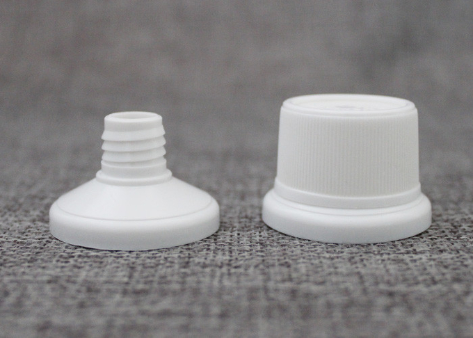 A cabeça amigável do tubo do plástico do diâmetro 28mm de Eco poderia tampão personalizado da parte superior da aleta