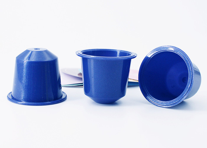 Cápsulas recarregávéis descartáveis de Nespresso para o pacote do café à terra no produto comestível dos PP