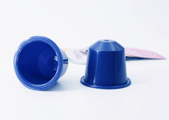 Cápsulas recarregávéis descartáveis de Nespresso para o pacote do café à terra no produto comestível dos PP