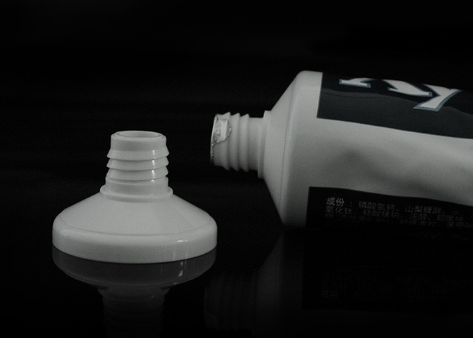 Cabeça plástica do tubo do PE no estilo inferior redondo fechado para o tubo de dentífrico
