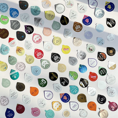 qualidade  300mm Aluminum Foil Lid Plastic Composite Easy To Tear Sealing Film For Plastic Cups Fábrica