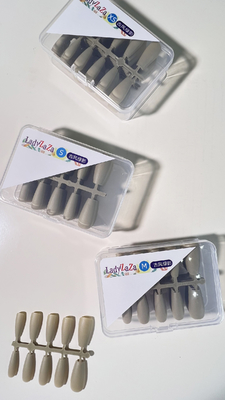 qualidade  Lady French Style Artificial False Nails Half Tips And Full Cover False Nail Tips Fábrica