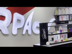 Vídeo da sala de exposições
