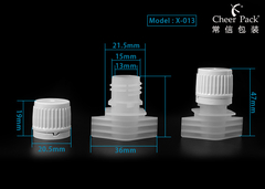 13 mm Garrafa e tampa