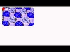 Tampa da folha de alumínio