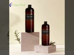 Grosso 300 500 1000ml garrafa de bomba de loção para lavagem corporal líquida 16 oz shampoo de plástico branco claro para animais de estimação