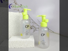 Botelha de Shampoo de fundo redondo Embalagem Prensa Botelha de óleo de banho Botelha de plástico Botelha de gel de chuveiro e chuveiro