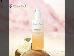 Low MOQ 250ml Fashion PET Colorido Shampoo de Banho Botelha Com Pomba à Prova de Água Dispensador para Condomínio de Cabelo