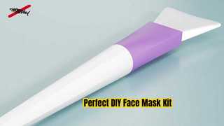 Espátula aplicadora de máscara facial de silicone macio