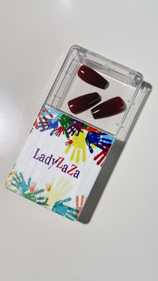 Tendência de moda acrílica unhas artificiais de dedo falso Prensa de boa qualidade em unhas Premium menina manípulas vestíveis