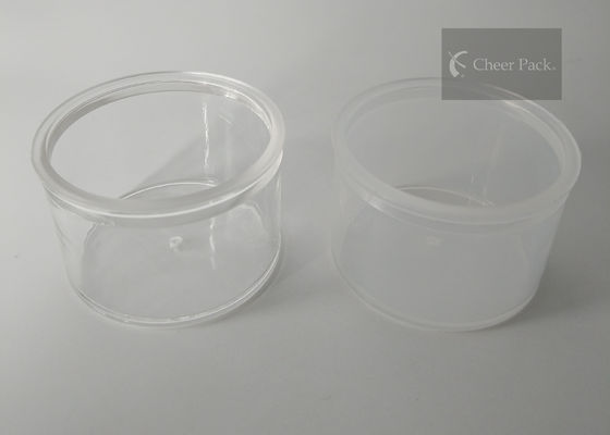 Recipientes plásticos pequenos duráveis feitos sob encomenda para a embalagem do molho de pão, material do produto comestível