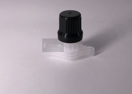 Diâmetro 9,6 diâmetro exterior plástico do tampão 1.16cm do bico da garrafa da torção do milímetro, tipo do tampão de parafuso