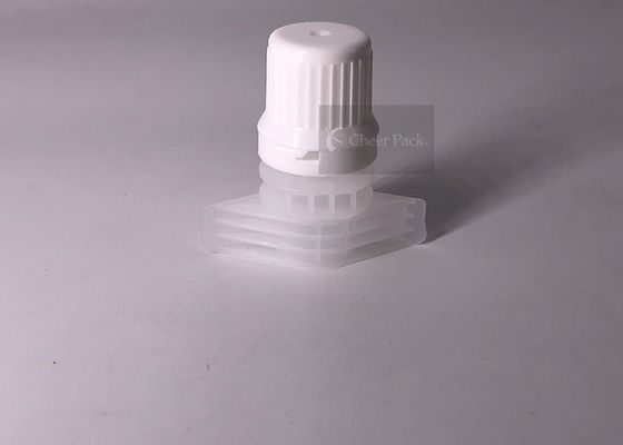 Diâmetro 9,6 diâmetro exterior plástico do tampão 1.16cm do bico da garrafa da torção do milímetro, tipo do tampão de parafuso