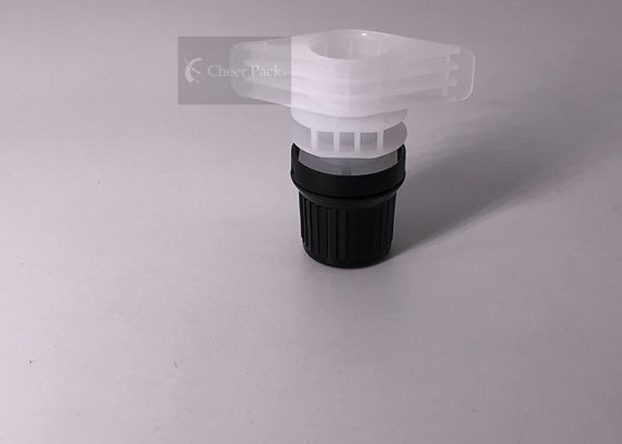 A injeção preta da cor que modela o tampão do bico do diâmetro de 12mm cura o selo
