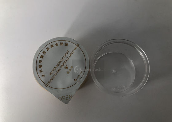 Recipientes plásticos pequenos acrílicos de 35 gramas 100% para a embalagem do doce de Apple