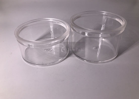 PP/copos de chá pequenos transparentes acrílicos 20g dos recipientes plásticos 30g 50g