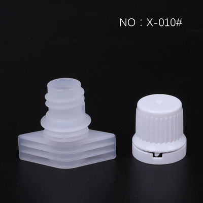 Material PE 9,6 mm de diâmetro interno Capa de boca de plástico para cosméticos, máscara facial, temperos e detergente de roupa
