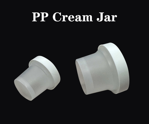 Material PP PCR 50ml 100ml 200ml latas de boca larga para cosméticos gelatina, bolo mousse e sorvete