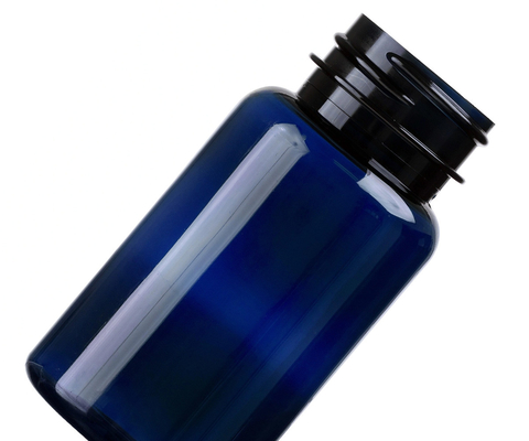 6.75 oz 200 ml de âmbar verde escuro Poliéster Produto de Saúde Embalagem de plástico Garrafa 38mm 38-400