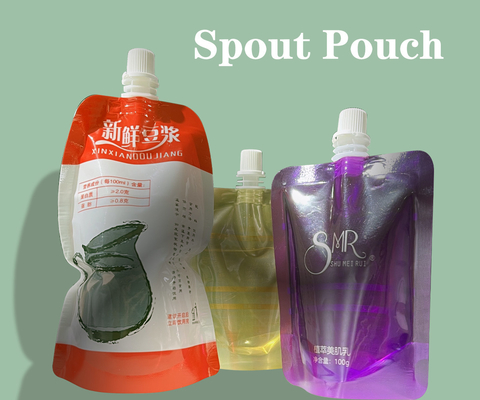 200 ml 500 ml 1000 ml bolsas de suporte para leite gelatinoso, café, cuidados com a pele e água permanente