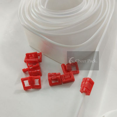 Cor vermelha do zíper ziplockk de 5 PP do quilograma para o saco de plástico, fechamento do zíper do saco
