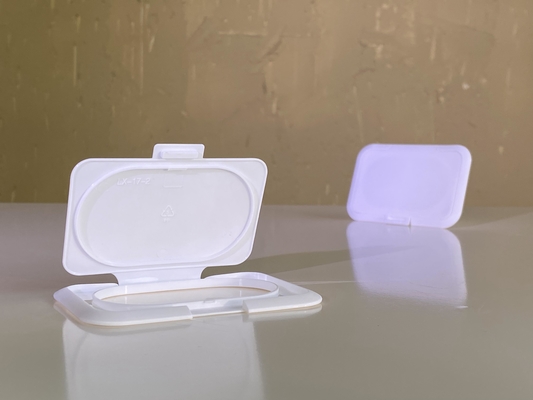 Capa de limpeza úmida de plástico 98 mm para processos de produção