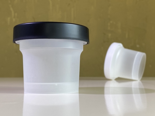 100 ml frasco de creme embalagem cosmética 60 mm altura total